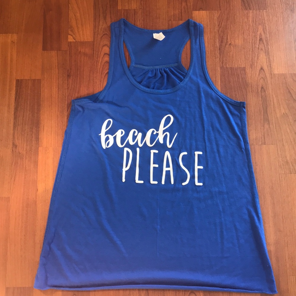 Blue Beach Please tank